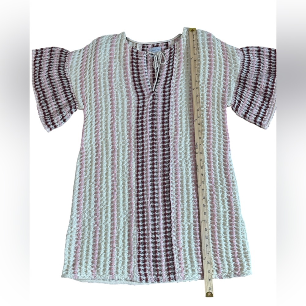 SAYLOR Allirra Open Stitch Knit Mini Dress
Size Medium - Picture 11 of 13